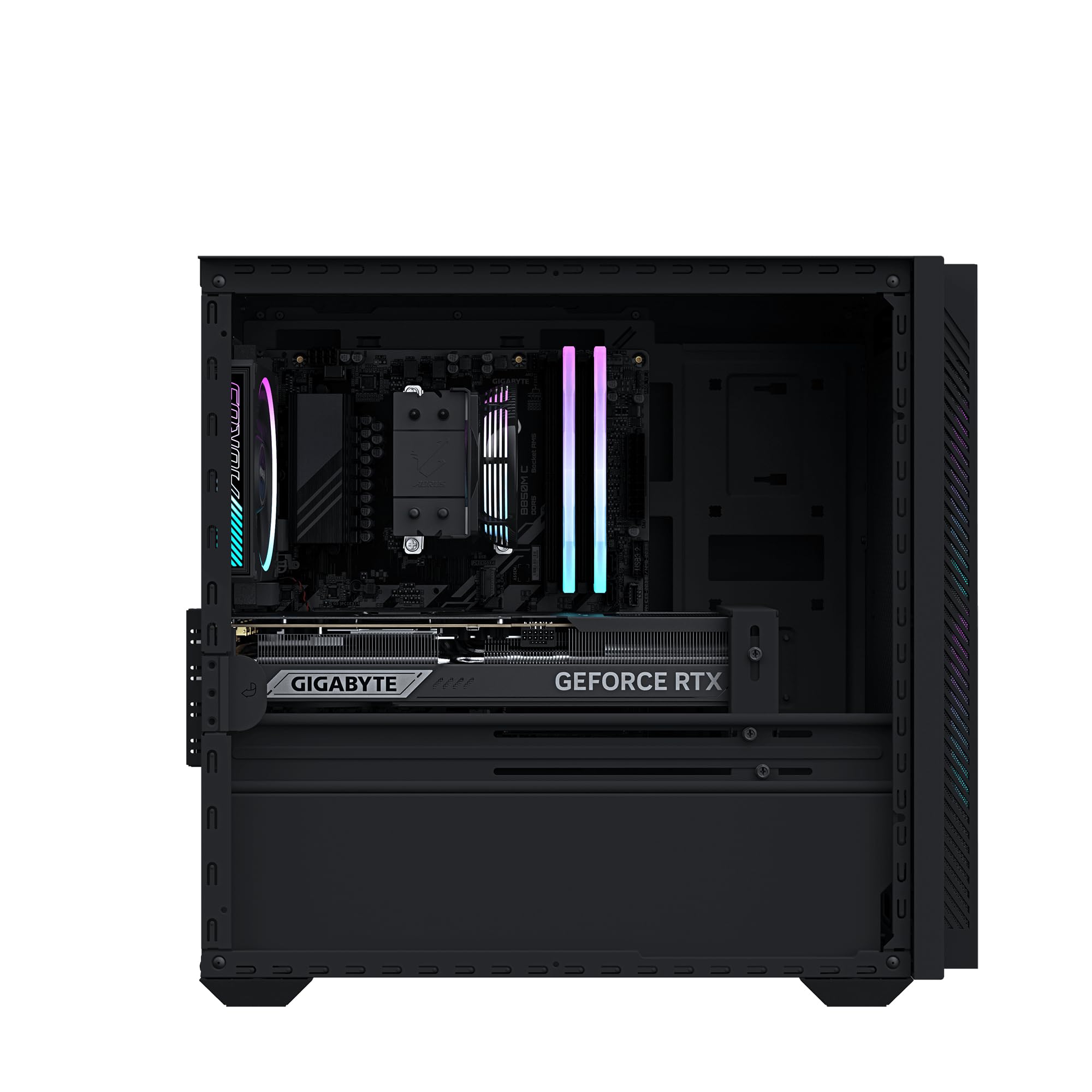 Gigabyte,AORUS PRIME 3 PC Desktop Gaming - AMD Ryzen 7 9700X, RTX 5070 12GB, 32GB DDR5-SDRAM, 1000GB SSD, Windows 11 Home