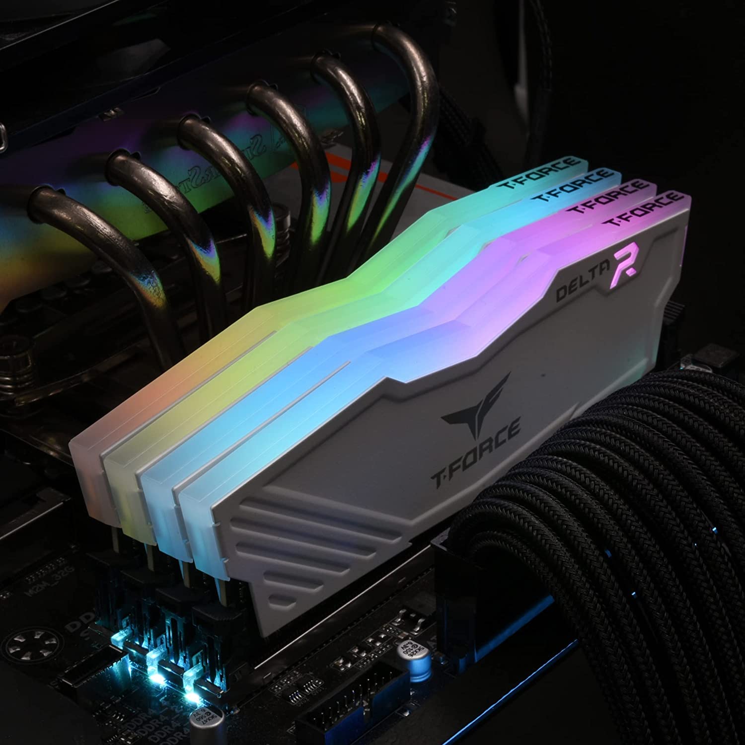 TeamGroup T-Force Delta RGB 16GB 3200MHz DDR4 Desktop Gaming Memory