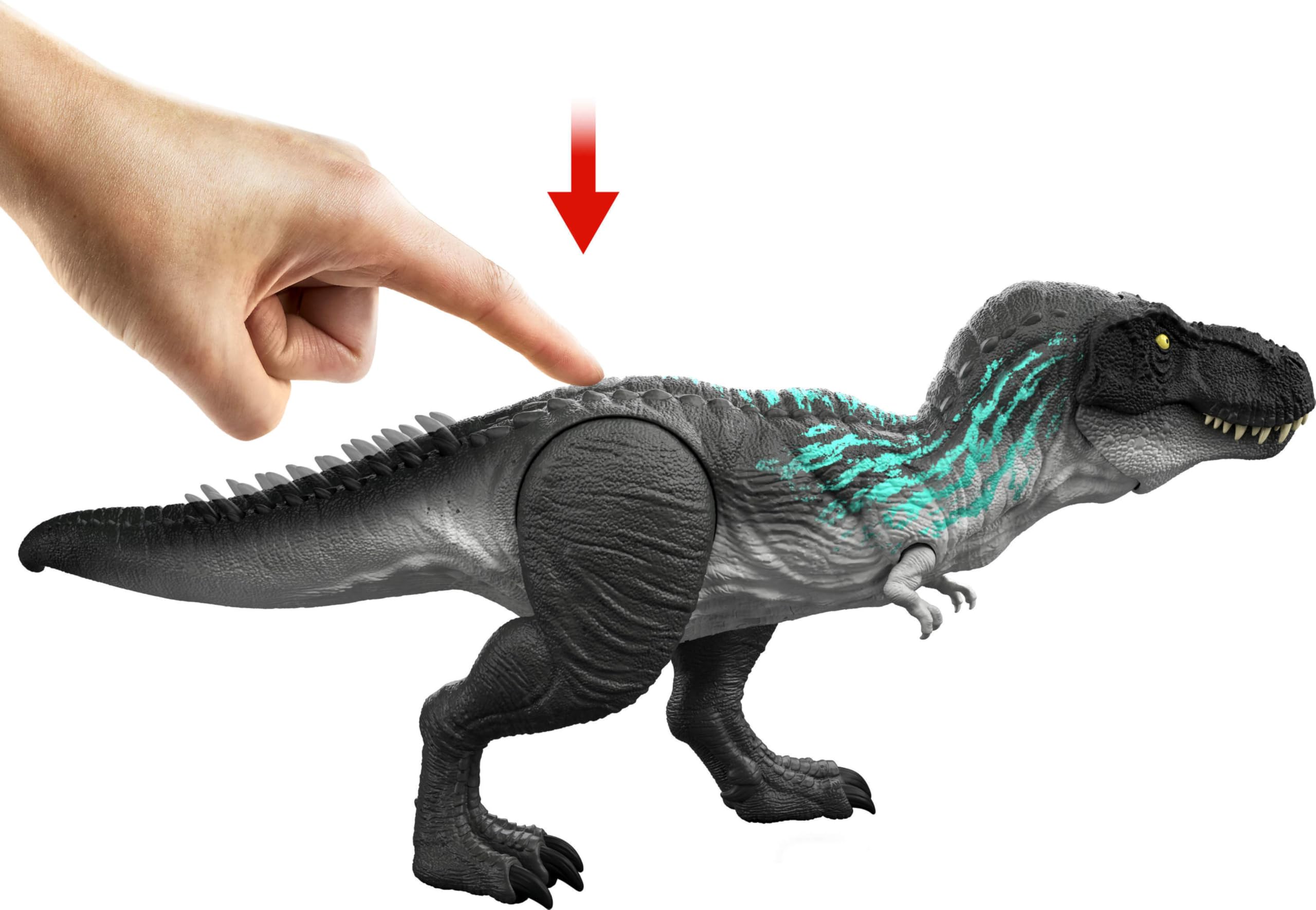 Mattel Jurassic World Muscle Madness Tyrannosaurus Rex Actionfigur