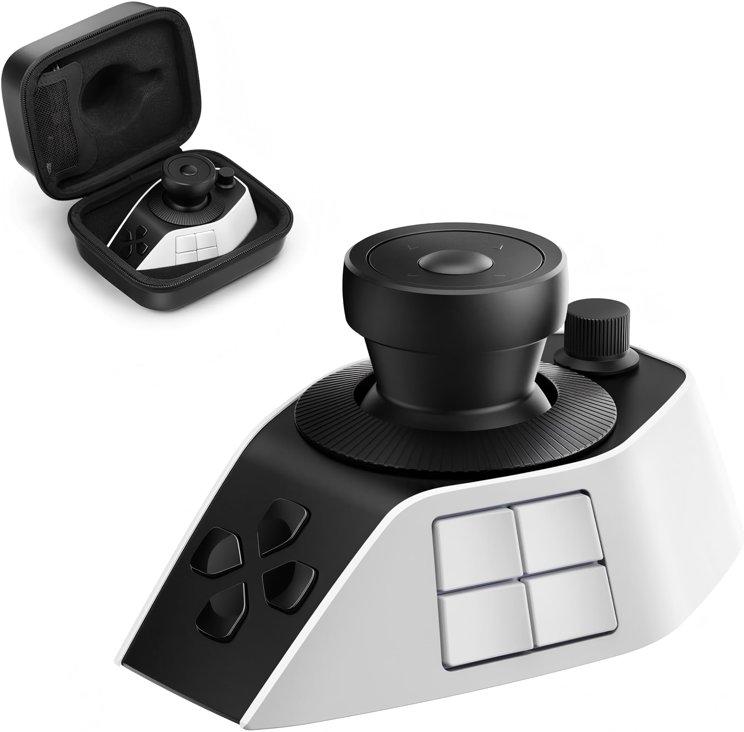 XPPen Pilot Pro Console de Montage Vidéo, Contrôleur de Montage Vidéo Lightroom Photoshop, Manette d’édition avec Plus de 100 Raccourcis Personnalisés, Outils pour Monter Tous Types de Vidéos