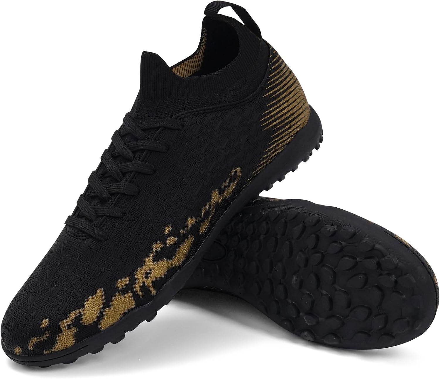 Unisex Turf Soccer Cleats Lightweight Multi-Surface Training Football Shoes