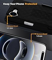 Vista 62 de MOTIVE for iPhone 15 Pro Max Case with Belt Clip, Shell Holster Combo for Apple iPhone 15 Pro Max Holster, Slim Rugged Case, Drop Shockproof