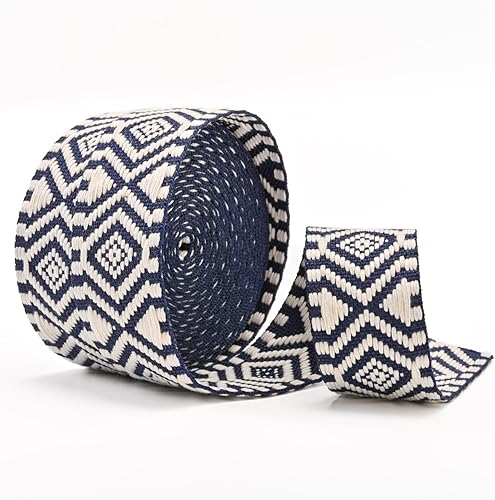 Miniatura 2 de Correa de algodón, correas clásicas de 1.5 pulgadas y 2 pulgadas de alta resistencia, perfectas para manualidades y costura, correa de bolso,