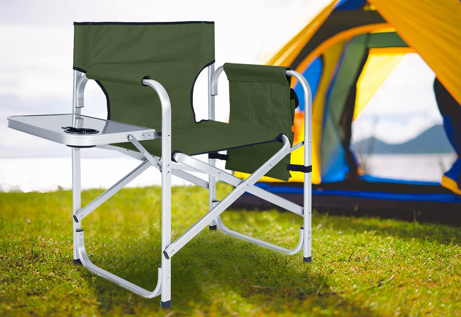 Amazon.com: ABCCANOPY Foldable Directors Chair Outdoor Camping