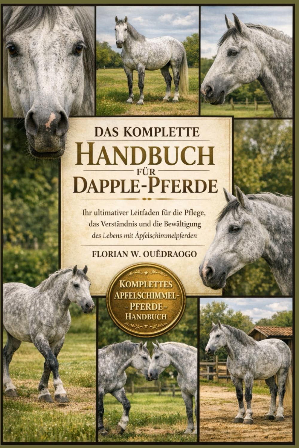 DAS KOMPLETTE HANDBUCH FÜR DAPPLE-PFERDE: Ihr ultimativer Leitfaden für die Pflege, das Verständnis und die Bewältigung des Lebens mit Apfelschimmelpferden