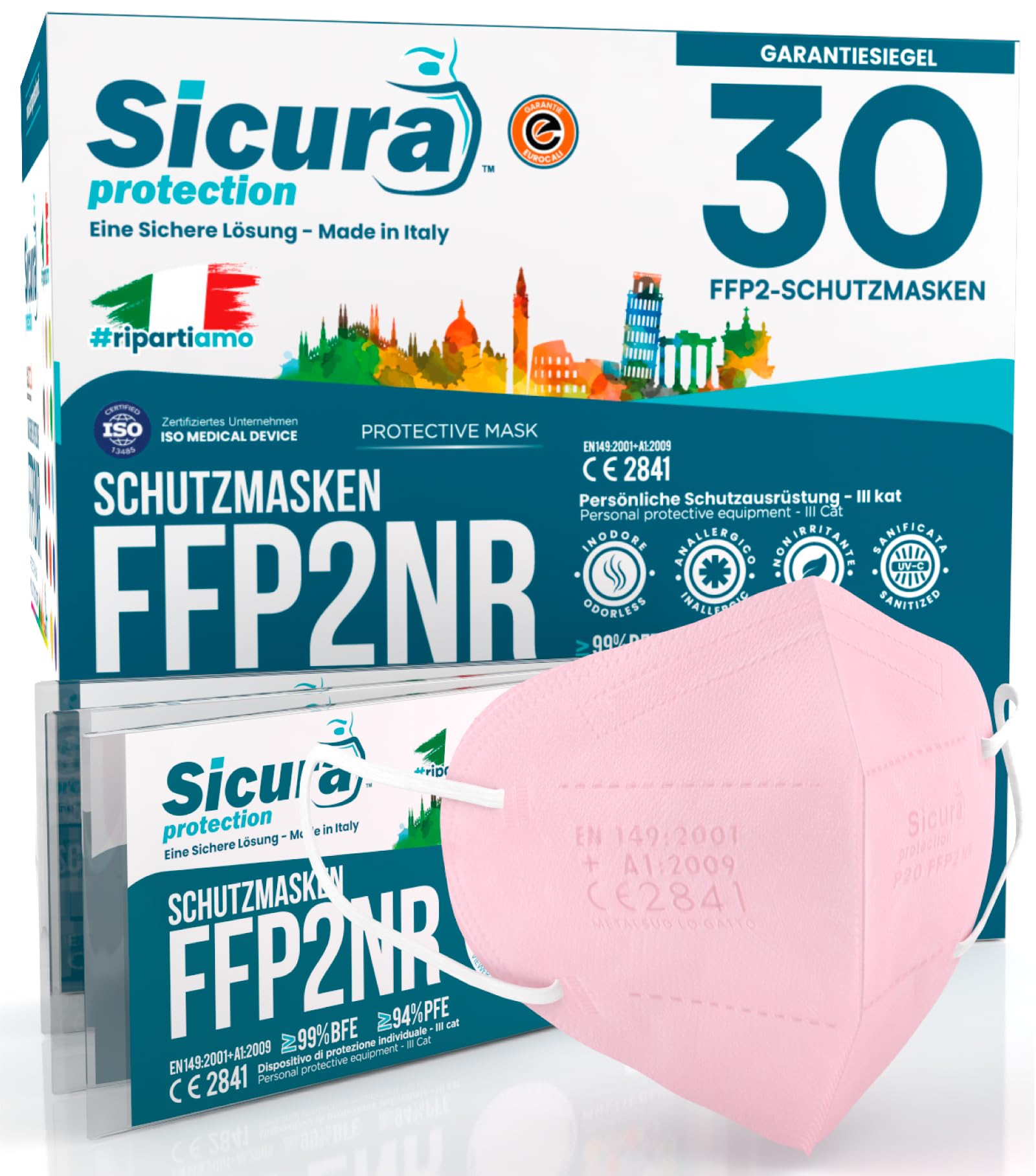 SICURA MASCHERINE CHIRURGICHE