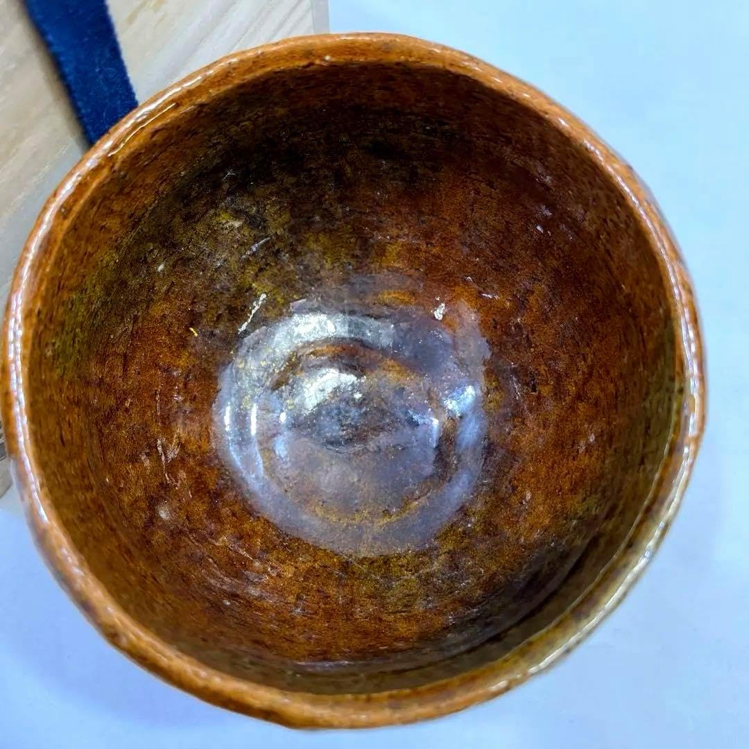 大樋焼 茶碗 泉喜仙造 茶道 大樋焼 松雲窯元二代 泉喜仙 茶碗 【公式通販】