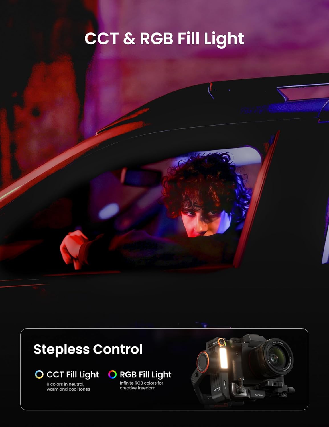 hohem iSteady MT3 3-Axis Gimbal Stabilizer for Camera & hohem iSteady V3 Ultra Gimbal Stabilizer for Smartphone