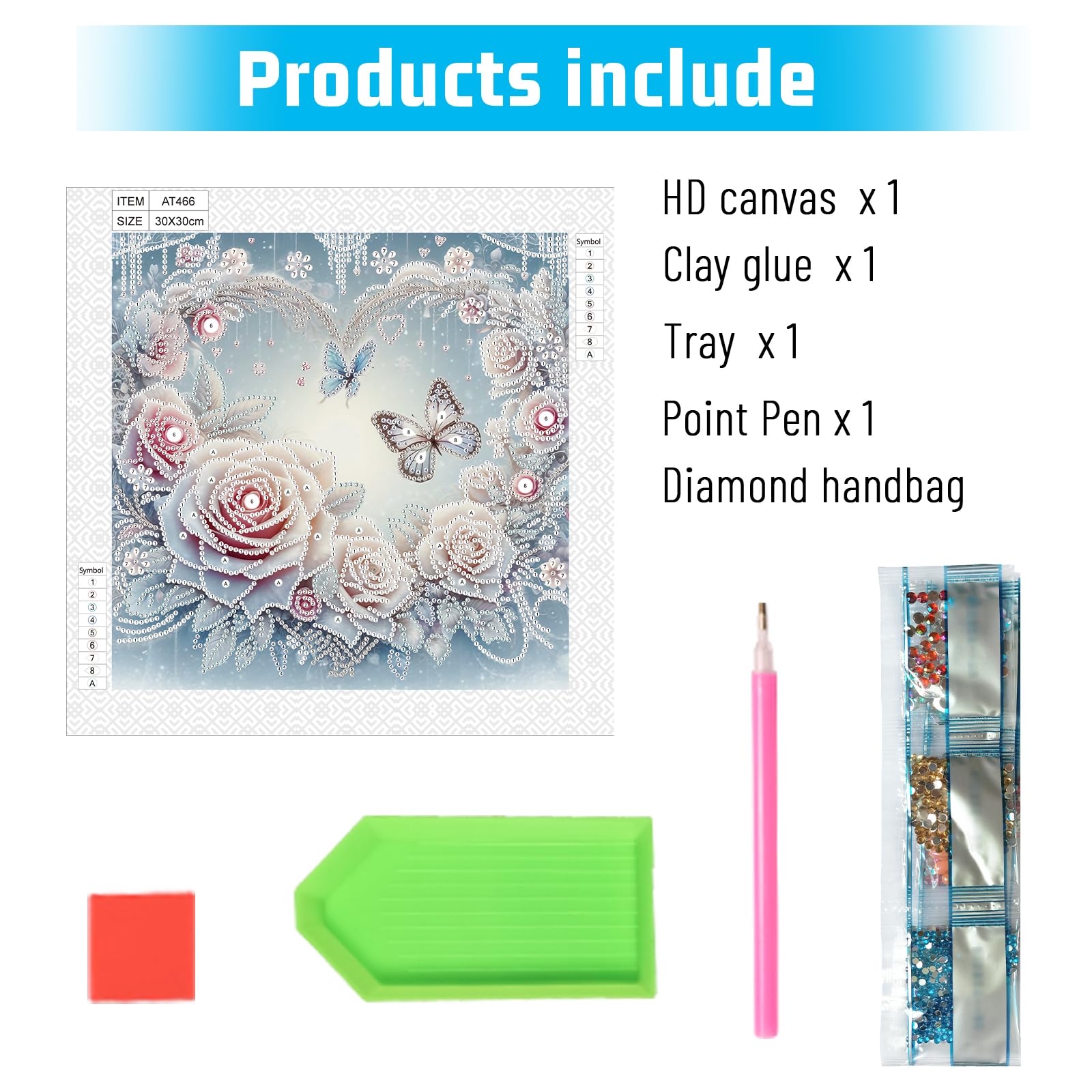 Amazon | ダイヤモンドアートペインティングキット 大人用 5D 特殊形状