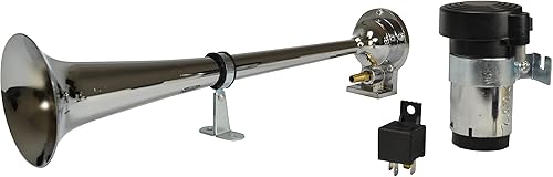 Miniatura 4 de Hella - Juego de bocina de aire 003001651 de 2 trompetas, 12 voltios