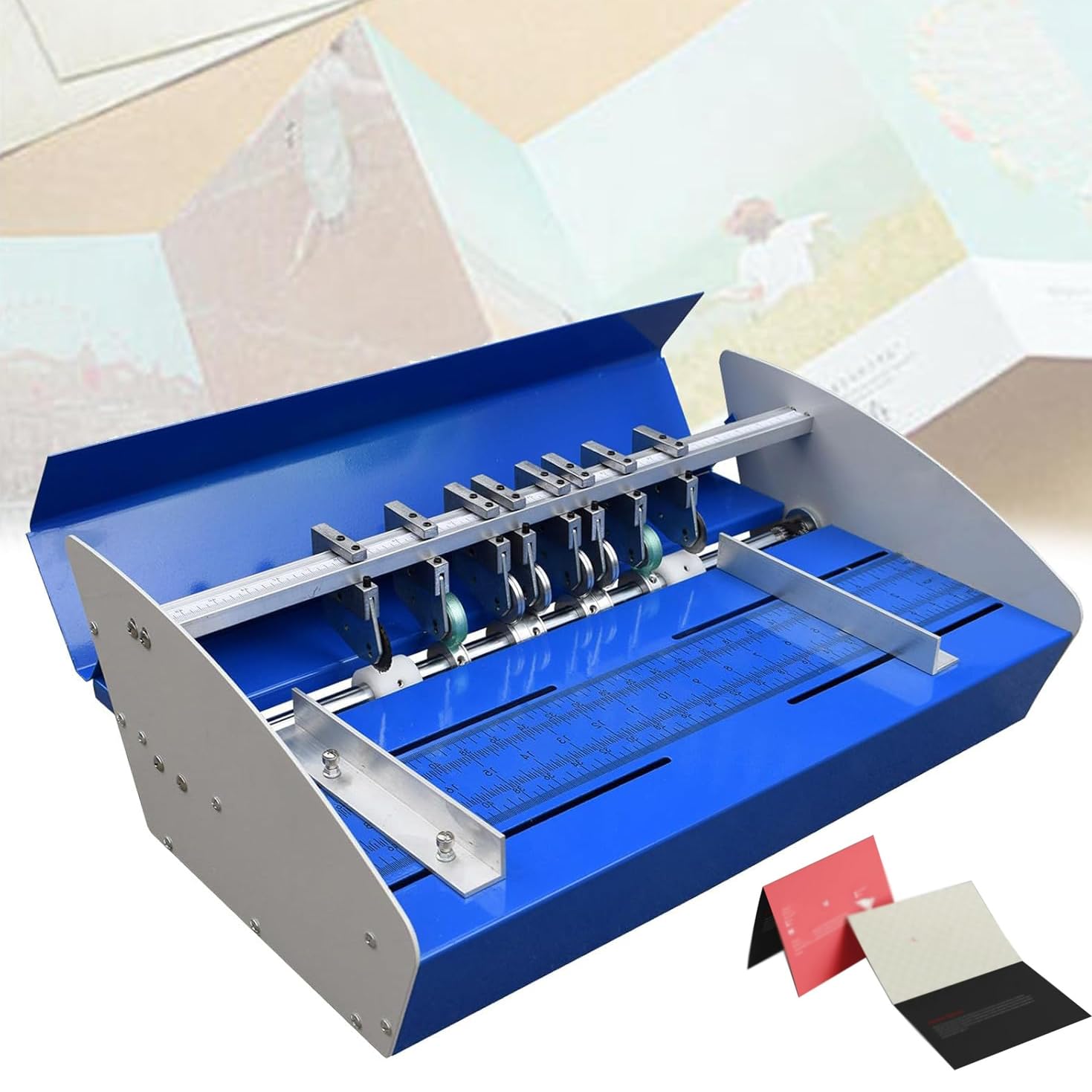 Machine électrique de marquage de pliage de 460 mm pour carton et cartes