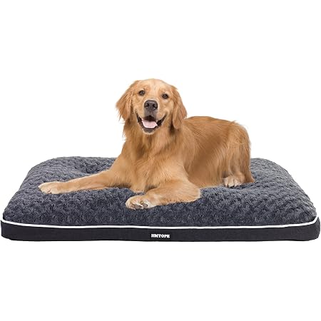 JoicyCo Hundebett Weich, 91,4 Cm, Rutschfeste Unterseite, Waschbar, Für Mittelgroße Hunde