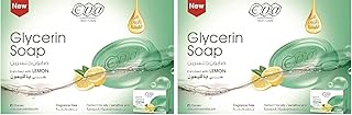 Eva - Glycerin Soap with Lemon for Oily and Sensitive Skin (Pack of 2)