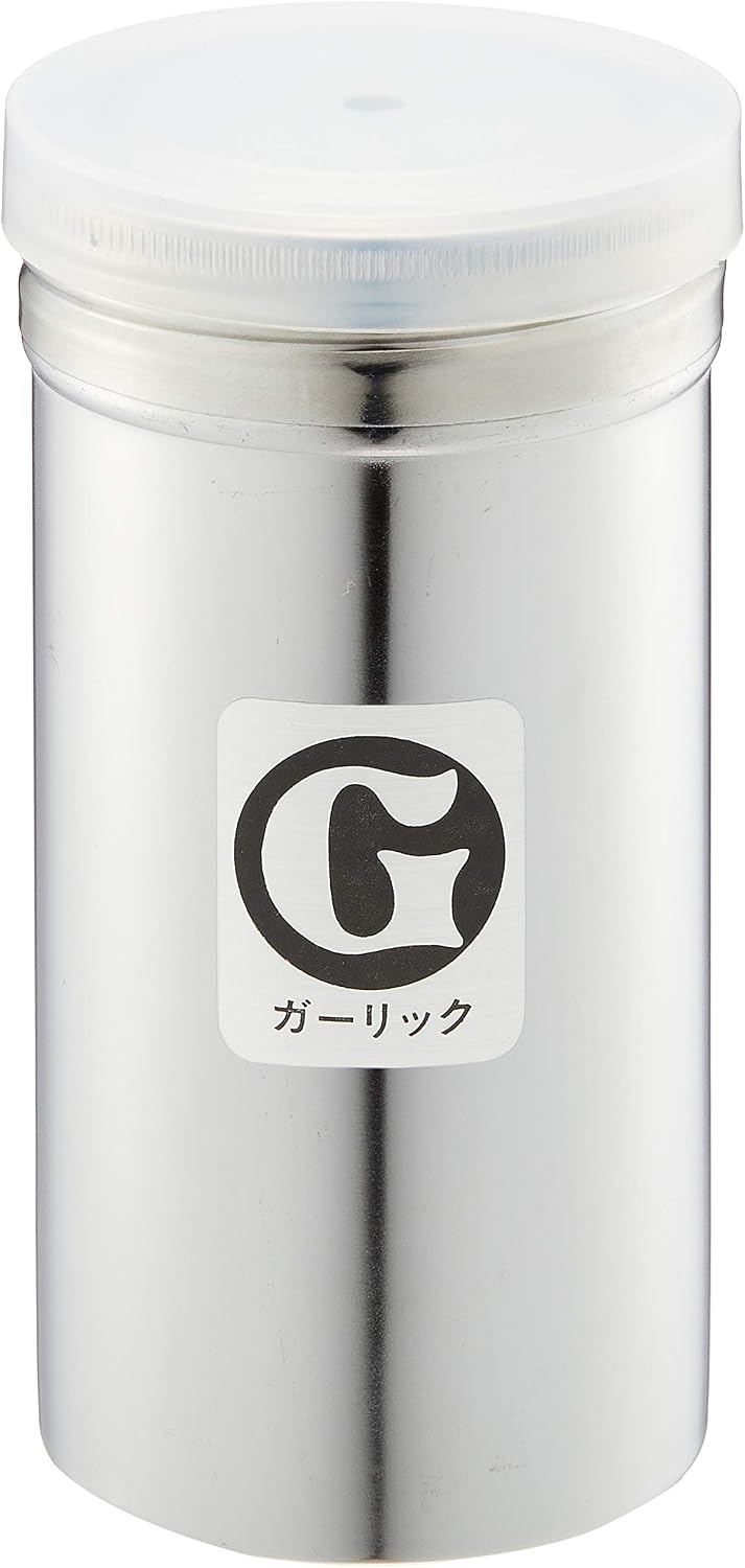 遠藤商事 Stainless Seasonings With Cans (Acrylic Lid) Long G can (garlic) BTY06004