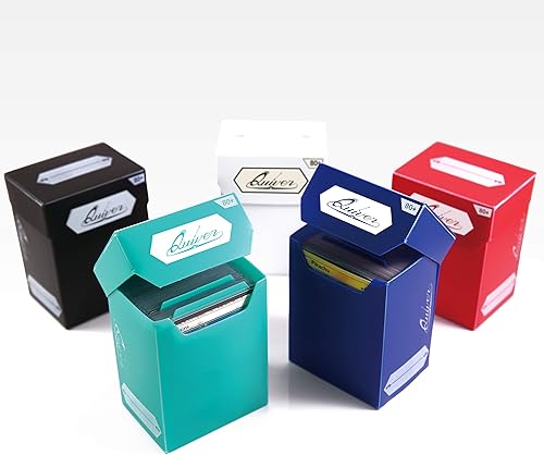 Miniatura 3 de Quiver Time Más de 80 bloques de cartas coleccionables estándar, se adaptan a MTG Deck y otras tarjetas TCG, juego de 5 cajas de cartas Commander