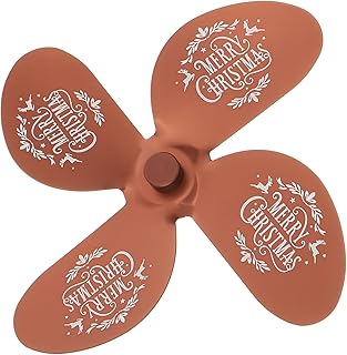 Abaodam 1 Set Fireplace Fan Blades Christmas Stove Fan Stove Fan Replacement Parts Thermoelectric Fan Outside Ceiling Fan Outdoor Stove Outdoor Fan Small Fan Blades Fan Accessory Fan Prop