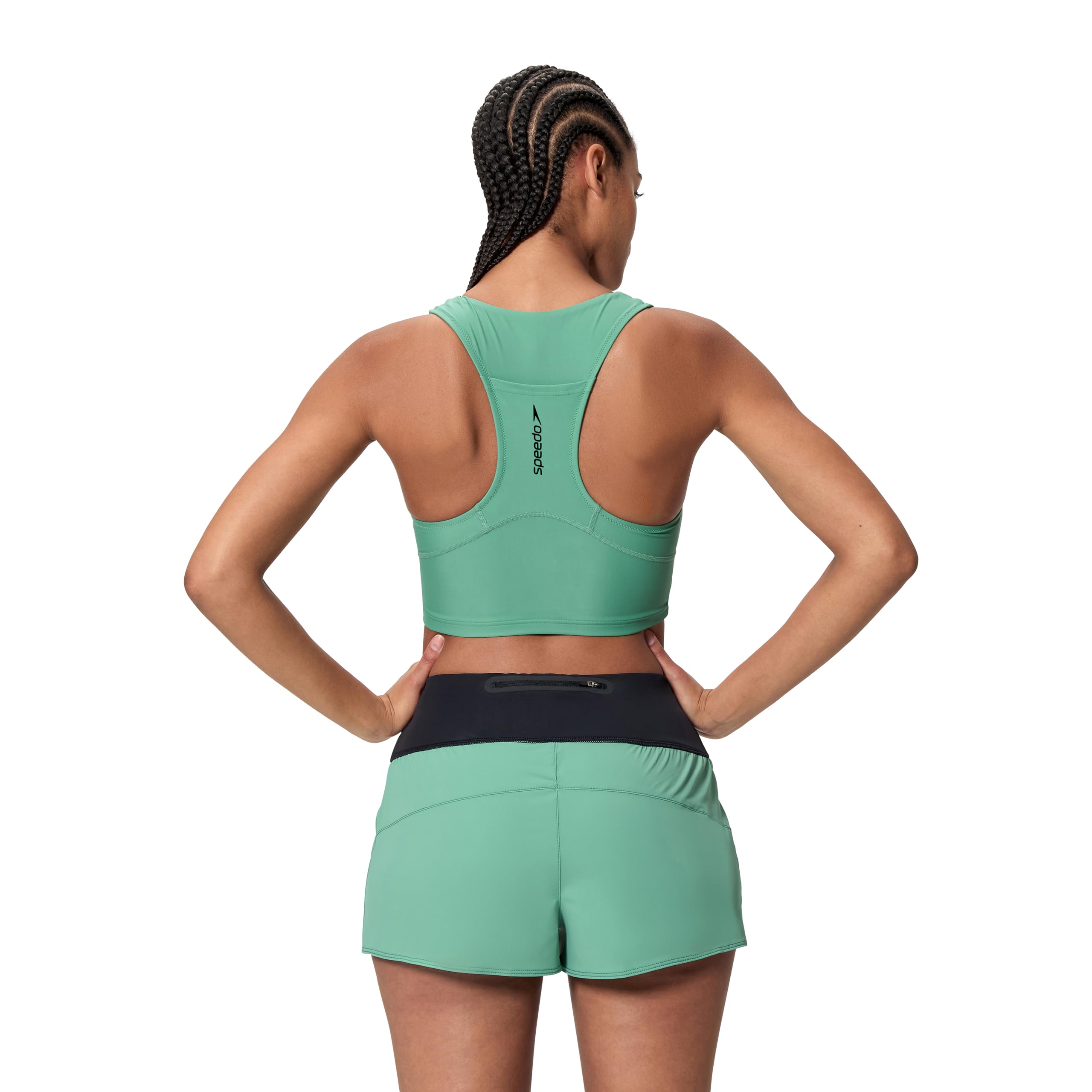 Speedo Solid Lookout 12" Short de Bain Femme