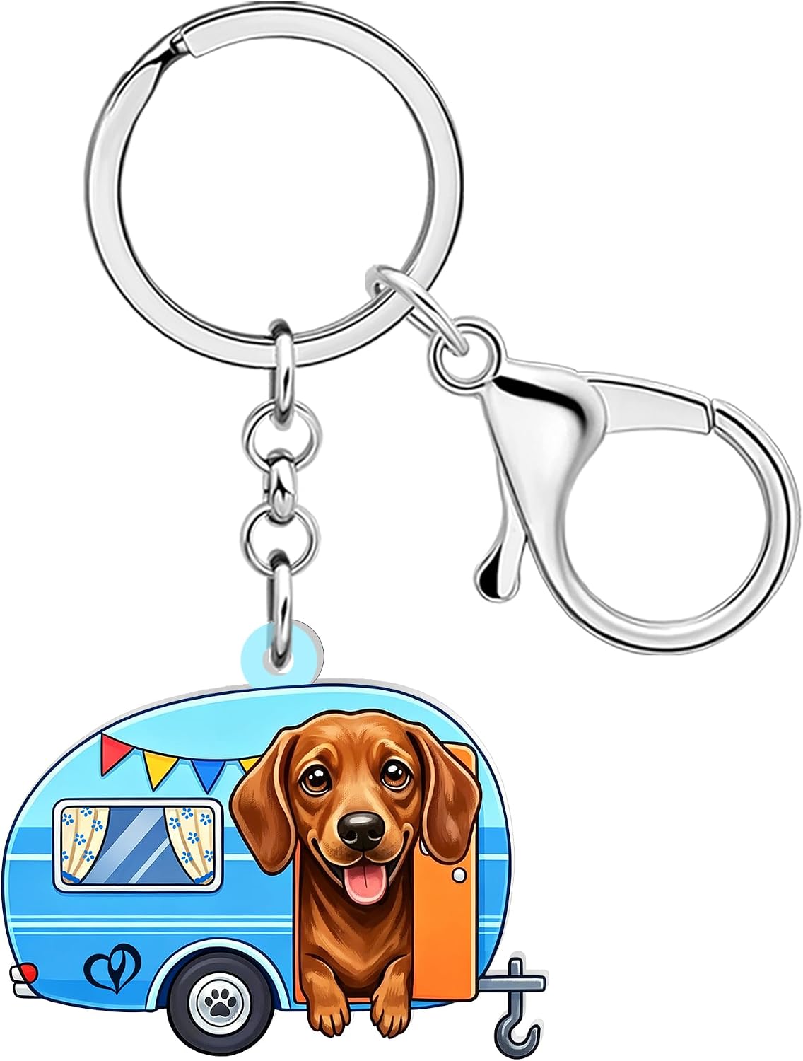 WEVENI Camper Keychain RV Accessories Camping Gifts Traveler
