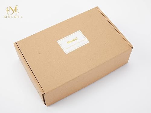 Miniatura 5 de Meldel Ramillete de muñeca de graduación azul y blanco, juego de 6, ramilletes para graduación, rosa de mano nupcial para boda rústica vintage, flor