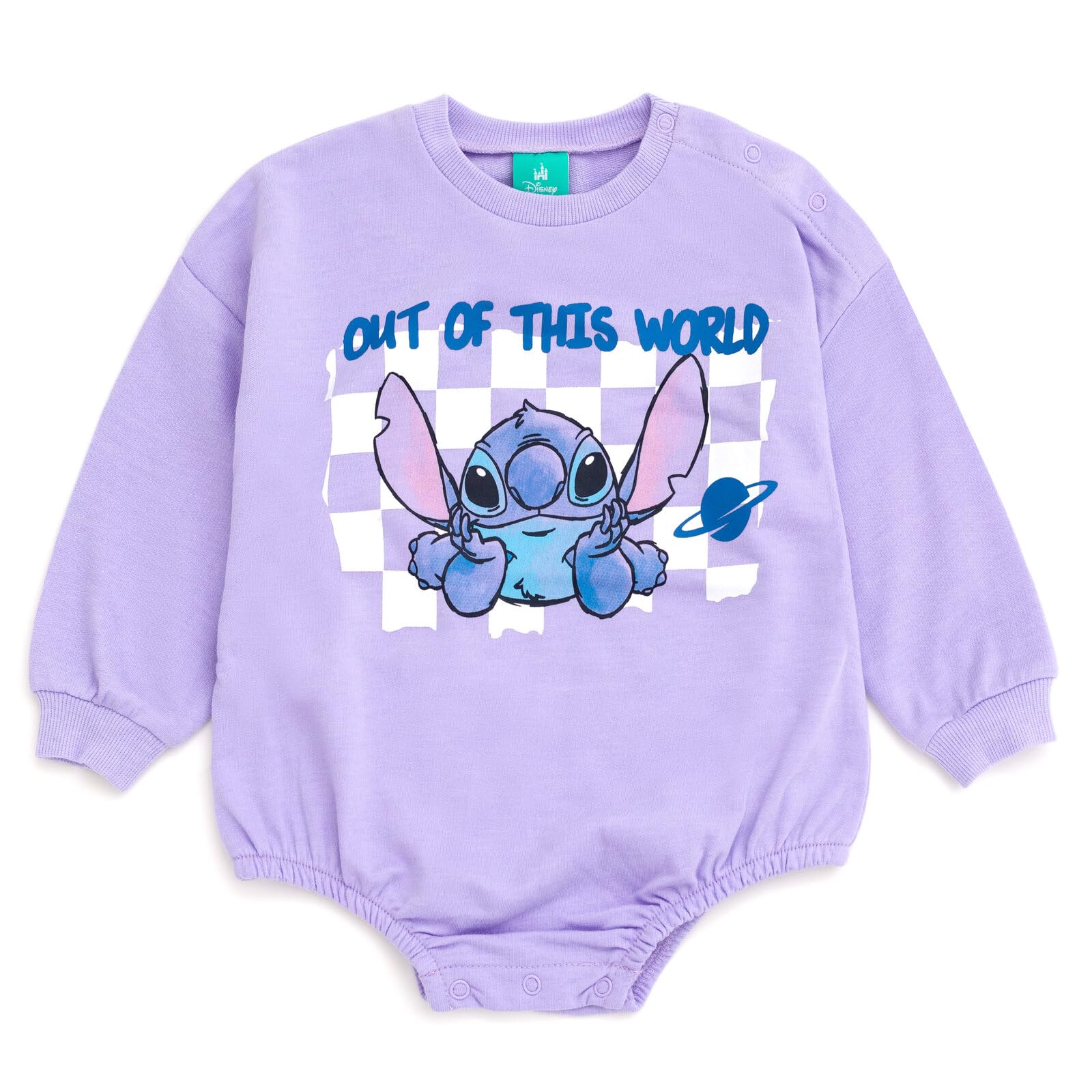 Disney Junior Baby Mädchen French Terry Bubble Strampler Übergroßer Body & Mütze Neugeborene bis Säuglingsgrößen (Neugeborene - 24 Monate)