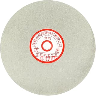 uxcell 6-inch Grit 400 Diamond Coated Flat Lap Wheel Grinding Sanding Polishing Disc