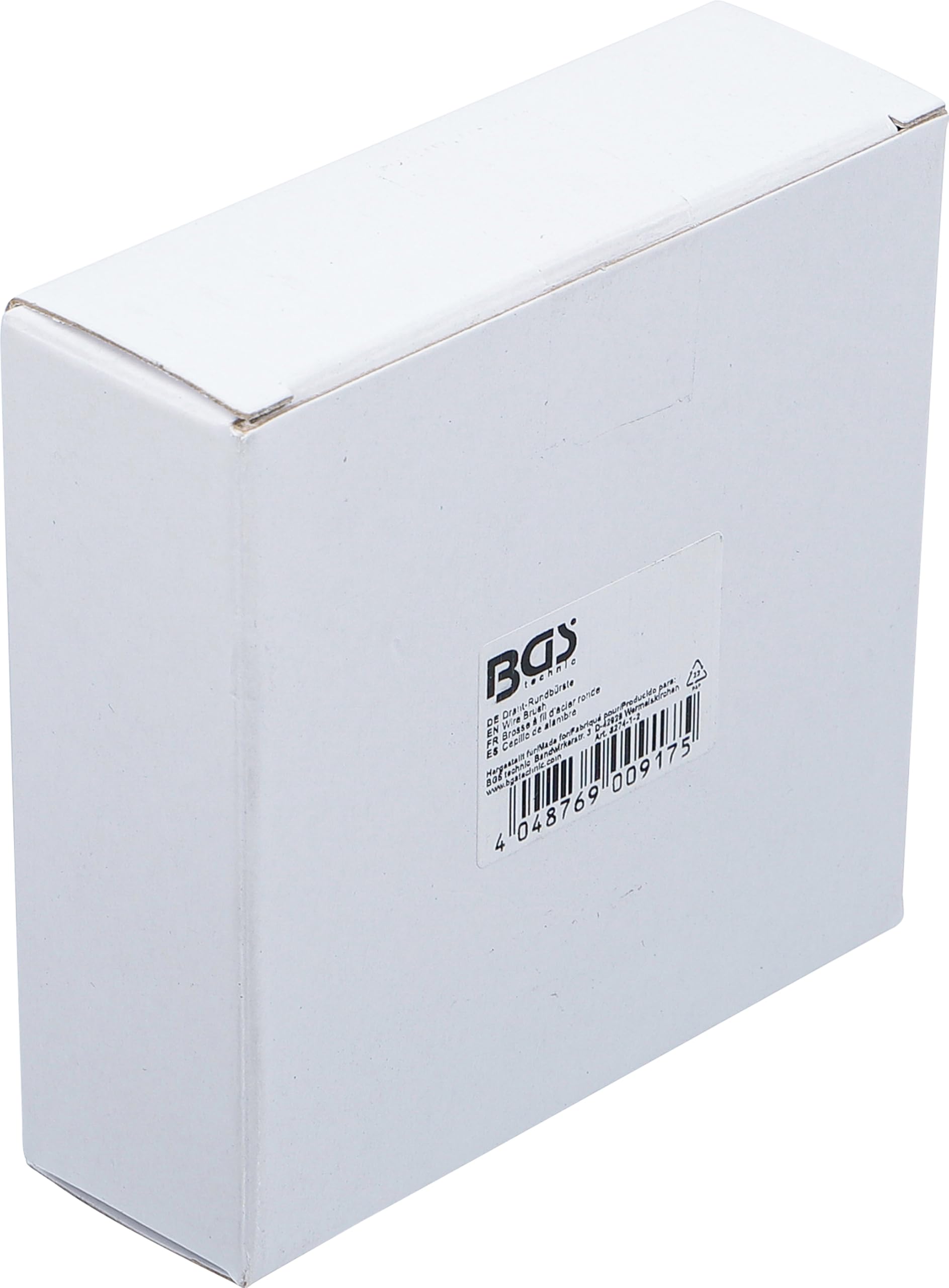 BGS 3274-1-2 | Draht-Rundbürste | abgewinkelt | Ø 103 x 23 x 0,5 mm