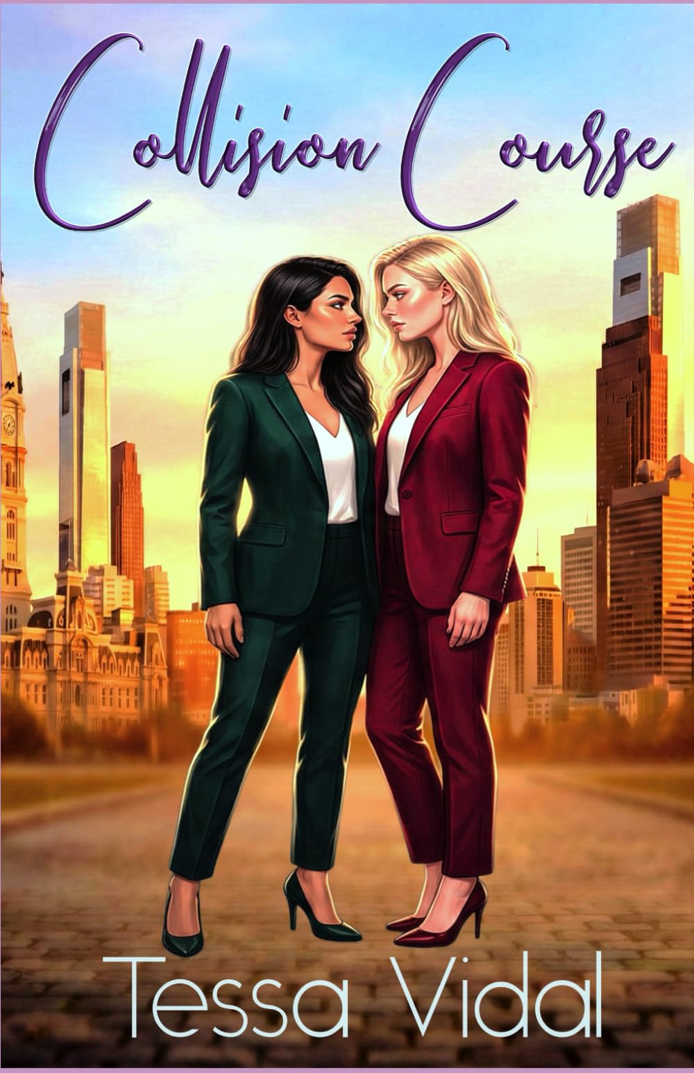 Collision Course: A Rivals To Lovers Sapphic Romance