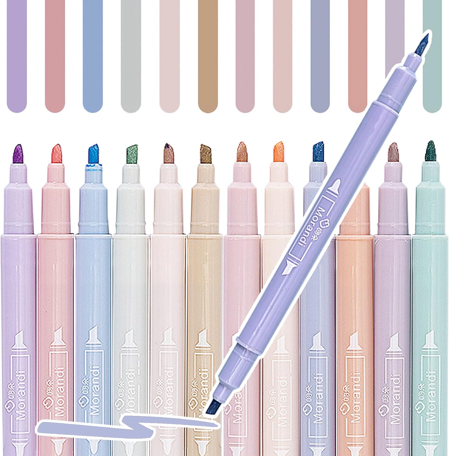 Evidenziatori A Forma Di Gelato - Set 5 Colorati Pastello, Mini E Impilabili, Per Appunti E Disegni - Foto 10