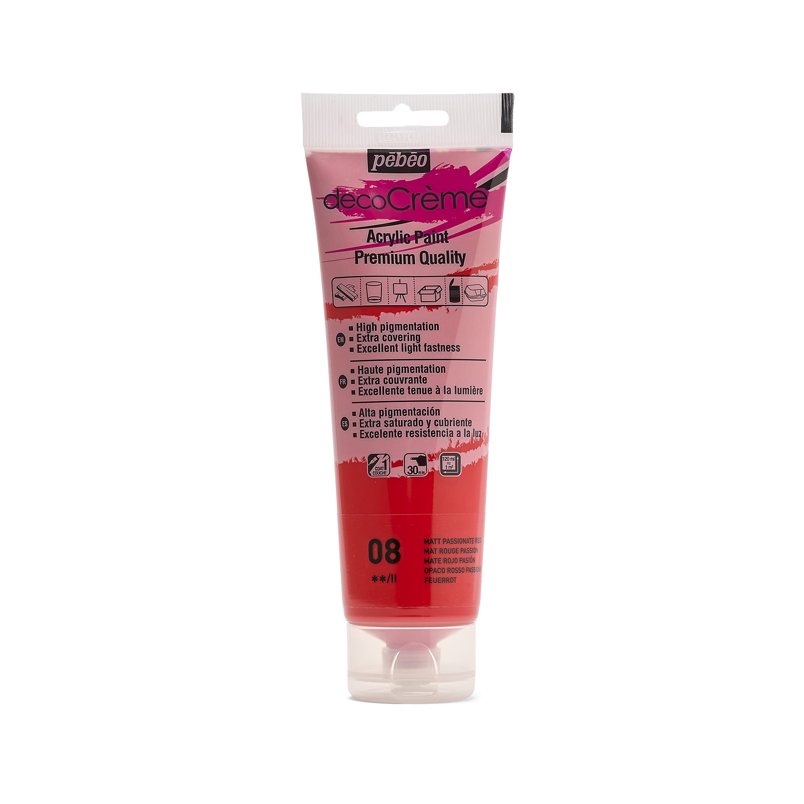 Pebeo Deco Auxiliary, Passionate Red — image 1