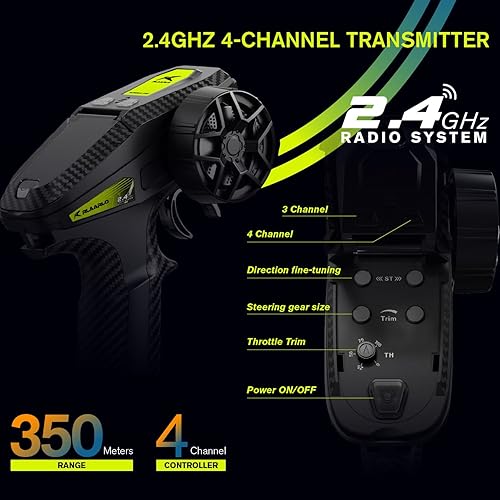 Miniatura 6 de RLAARLO - Autos RC sin escobillas 1/12 para adultos, máximo 50 MPH rápido RC Buggy, todo terreno, control remoto de alta velocidad, automóvil Hobby