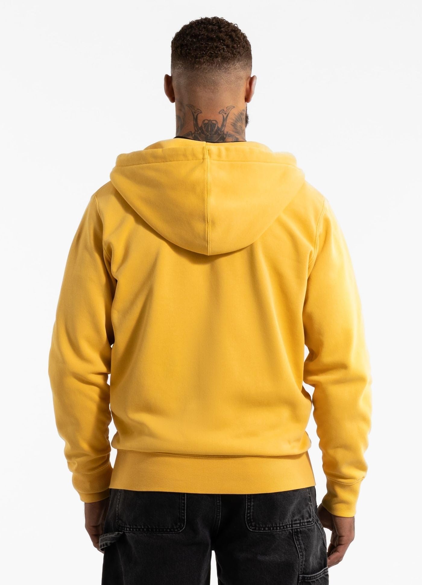 PITBULL – Felpa Uomo con Cappuccio e Zip Lancaster II, Hoodie Sportiva e Casual in Tessuto Resistente ai Lavaggi e allo Scolorimento, Tasche Frontali Comode, Morbida e Leggera
