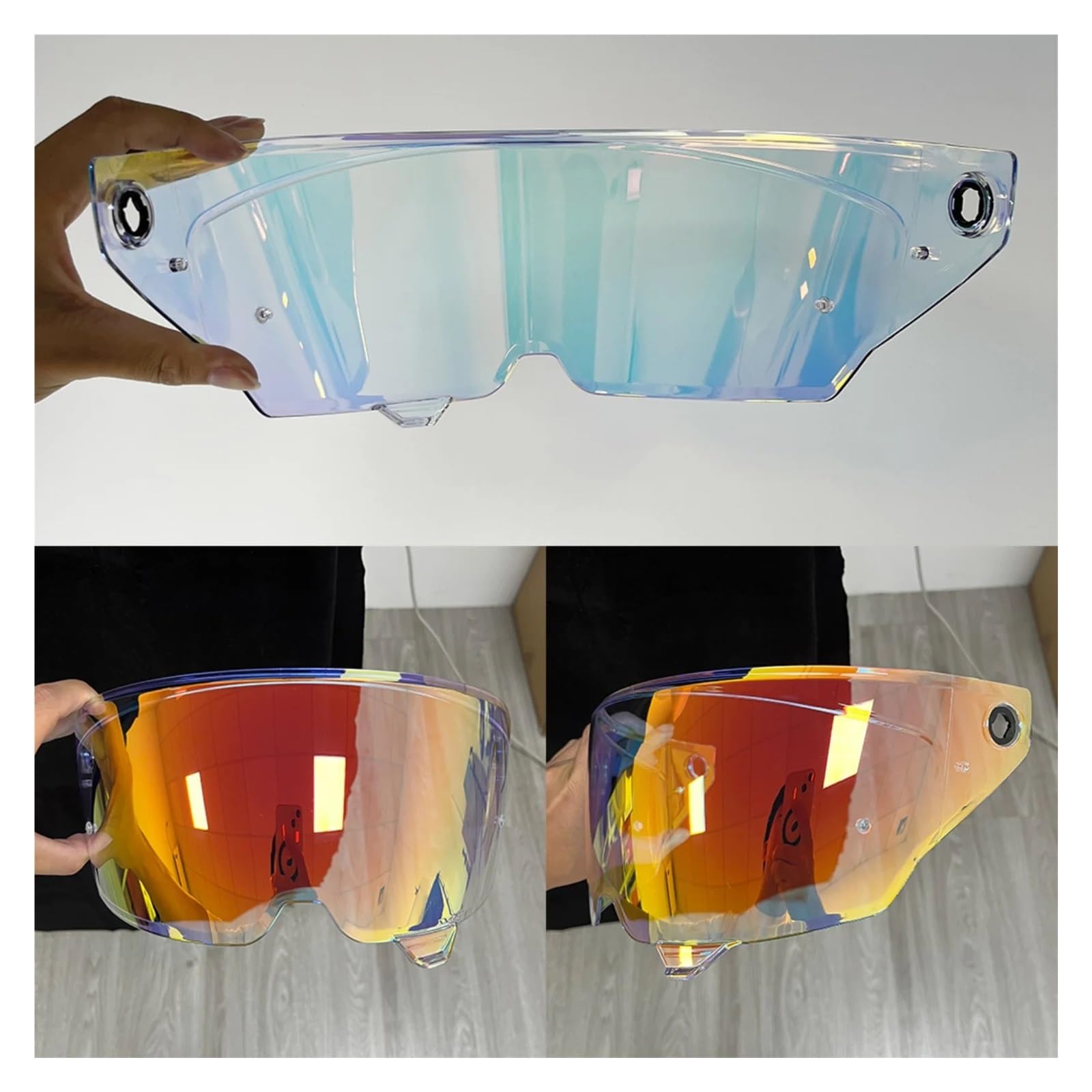 Visor For ILM MF509 Shield Helmet Lens,colorato