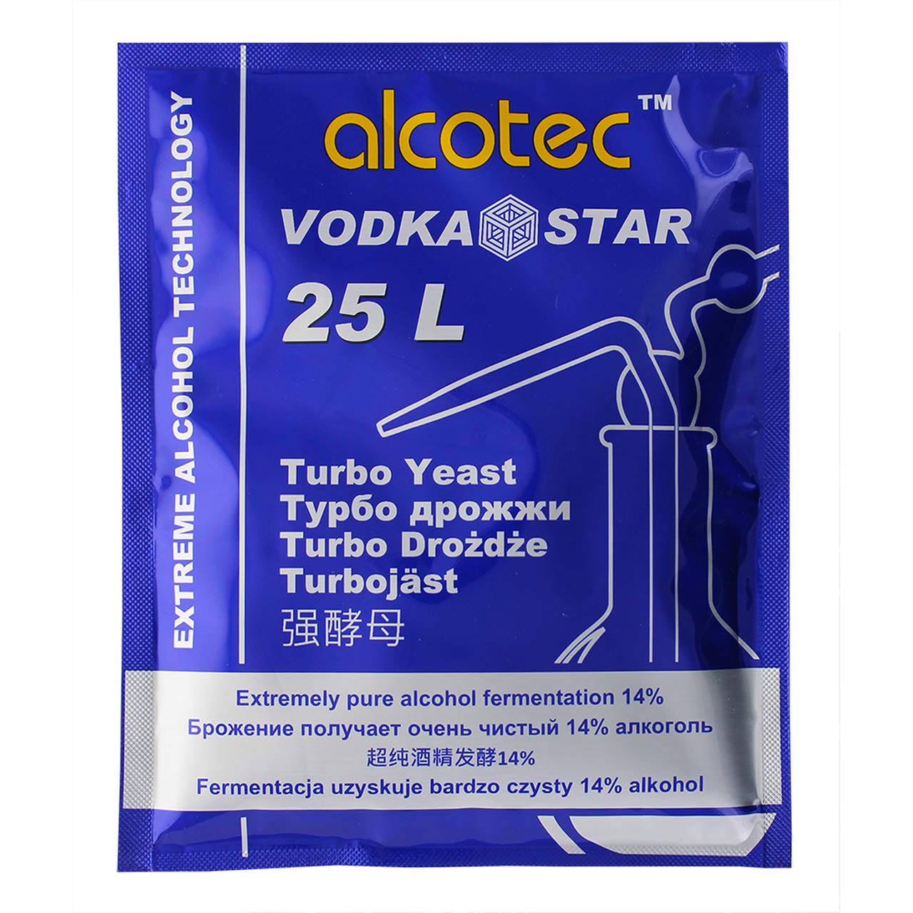 Buy 100 Pure Alcotec Turbo Yeast Vodka Star Distillers Yeast India