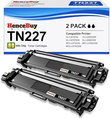 Miniatura 8 de TN227 TN227 - Cartucho de tóner compatible con TN227 para Brother TN-227 TN223, uso con impresora Brother HL-L3210CW HL-L3270CDW HL-L3290CDW Negro