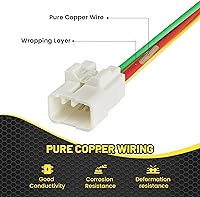 Vista 5 de Oyviny Custom 4 Pin Trailer Wiring Harness for Select 2009-2024 Subaru Ascent/Crosstrek/Forester/Outback Factory Tow Package Required for