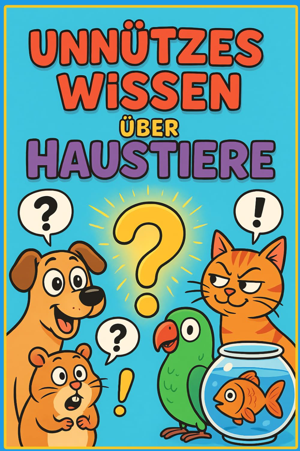Unnützes Wissen über Haustiere: 250 faszinierende Fakten über Hunde, Katzen & Co. Das ultimative Fun-Facts Buch für Tierliebhaber: Das ultimative ... überraschendes Wissen zum Staunen und Vers