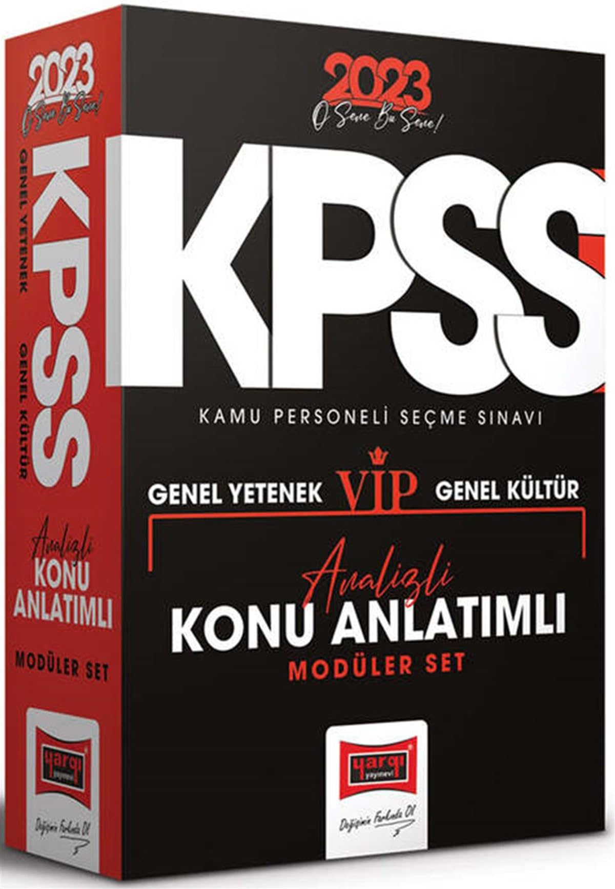 Yargı Yayınları 2023 KPSS Genel Kültür Genel Yetenek Tüm Dersler Konu Anlatımlı Modüler Set