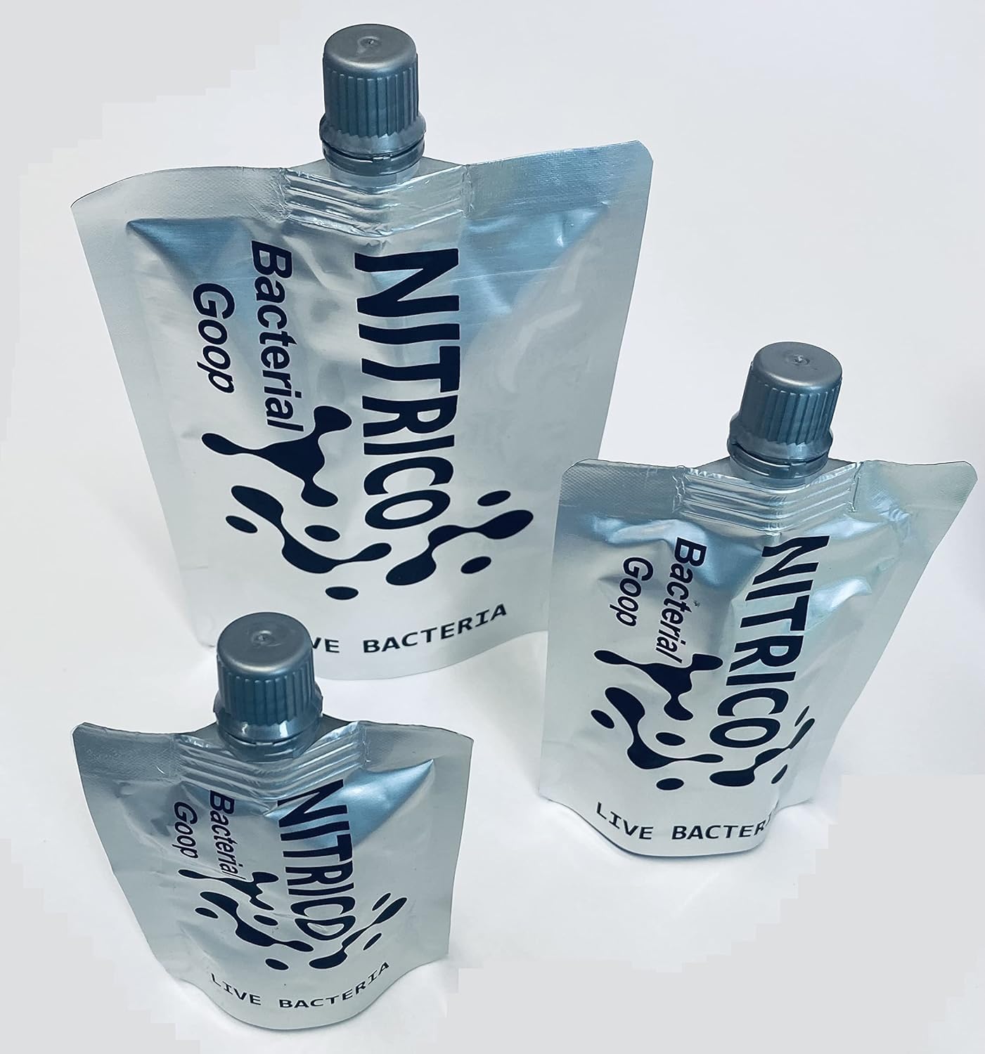 Nitrico Goop - Live Aquarium Nitrifying Bacteria Pouch - 3 Day shelf life (250 Litre)