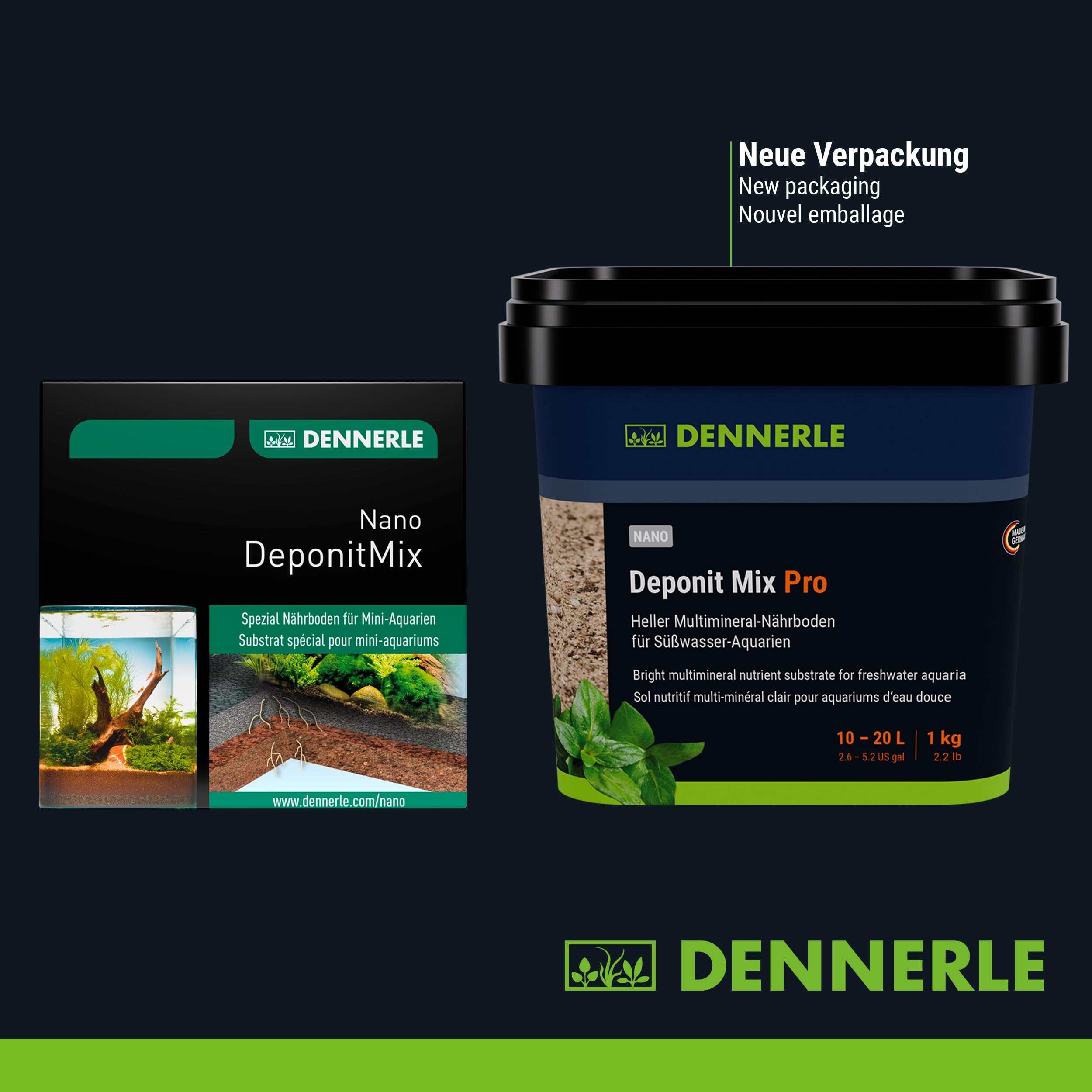 Dennerle Nano deponit Mix, 1 kg