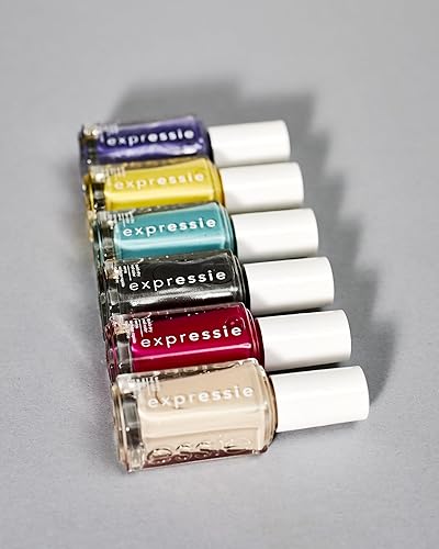 Vista 158 de essie - Esmalte de uñas de secado rápido, de un paso para color y brillo. 01 TRAER EL Latido