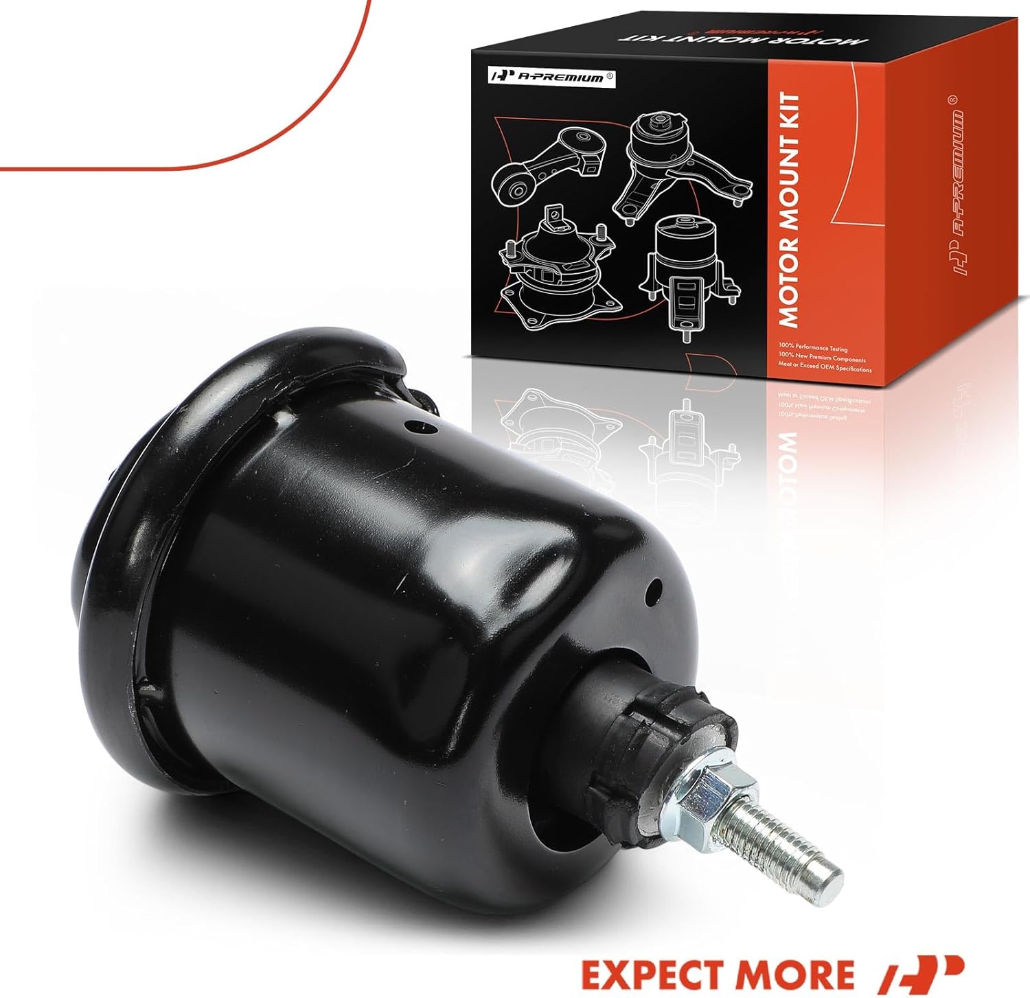 A-Premium Front Engine Motor Mount Compatible with Chevrolet Traverse 2009-2017 & GMC Acadia 2009-2017, Acadia Limited 2017 & Buick Enclave 2009-2017 & Saturn Outlook 2009-2010