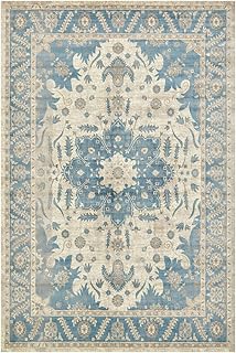 Eisblauer Schlafzimmer Teppiche, Kaschmir Waschbarer Teppich Blau, Teppich Waschbar In Waschmaschine, Flaumig Weich Orientalischer Teppiche, Für Bettvorleger Schlafzimmer Boho Teppicl Wohnzimm