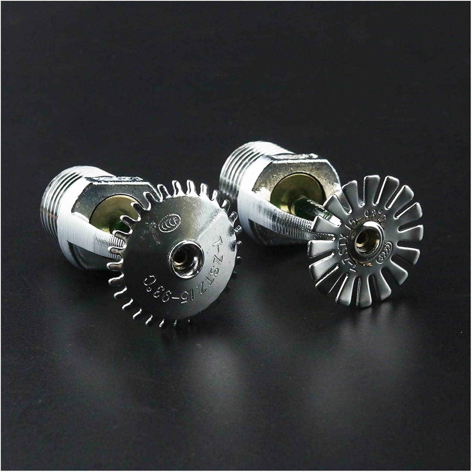 5pcs Bronze 93°C Pendent Fire Sprinkler, 1/2" DN15 for School & Gym Protection(Down type(5PCS))