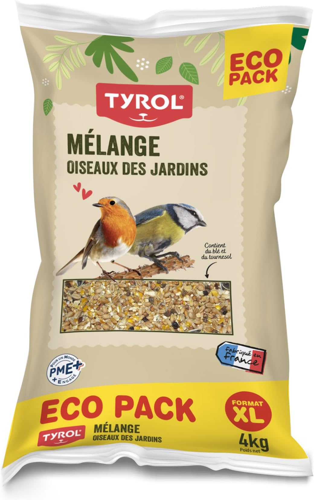 Tyrol Mélange de Graines Oiseaux Extérieur du Ciel et Sauvages 10kg — free download