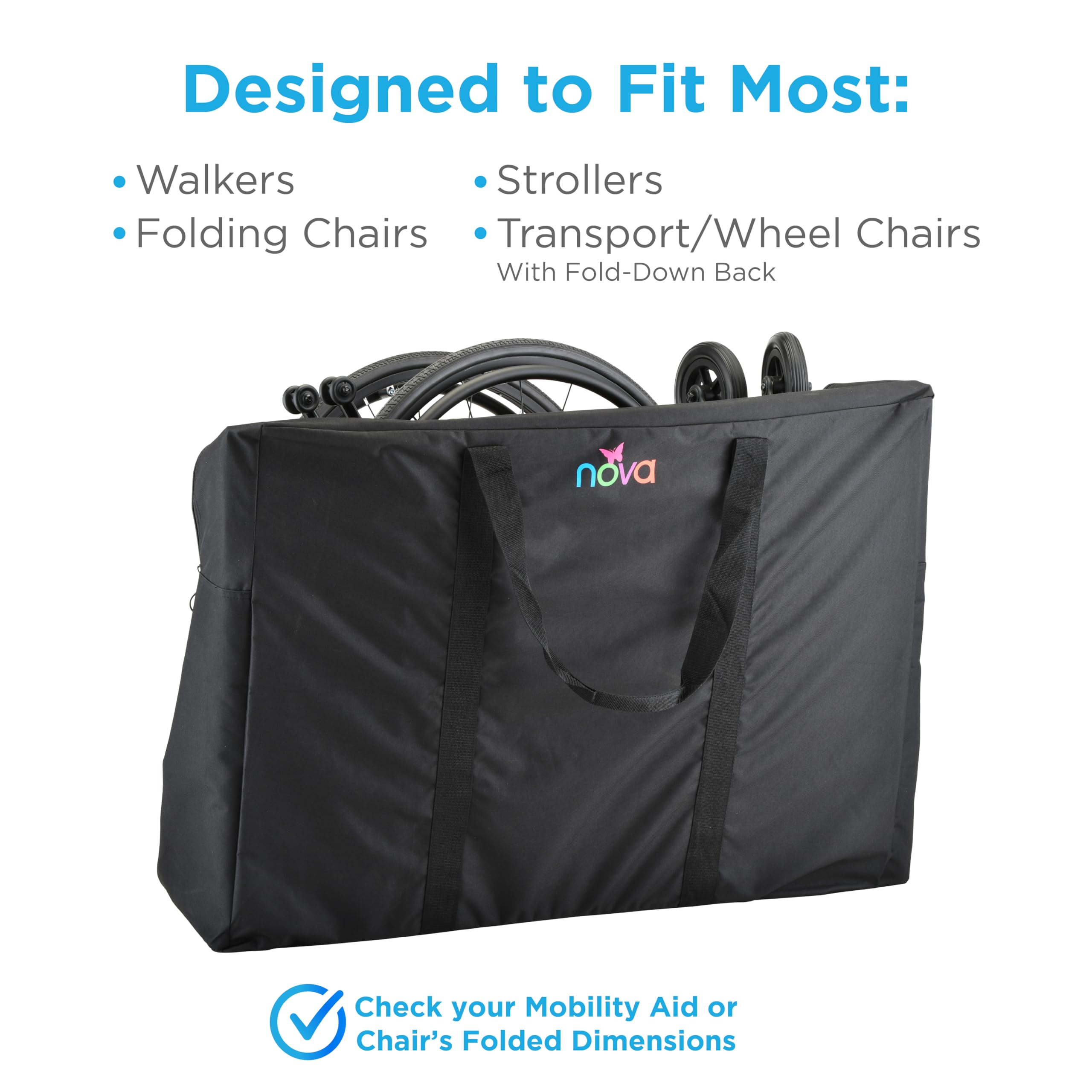 Amazon.com: nova - Extra Large Mobility Travel Bag - Universal
