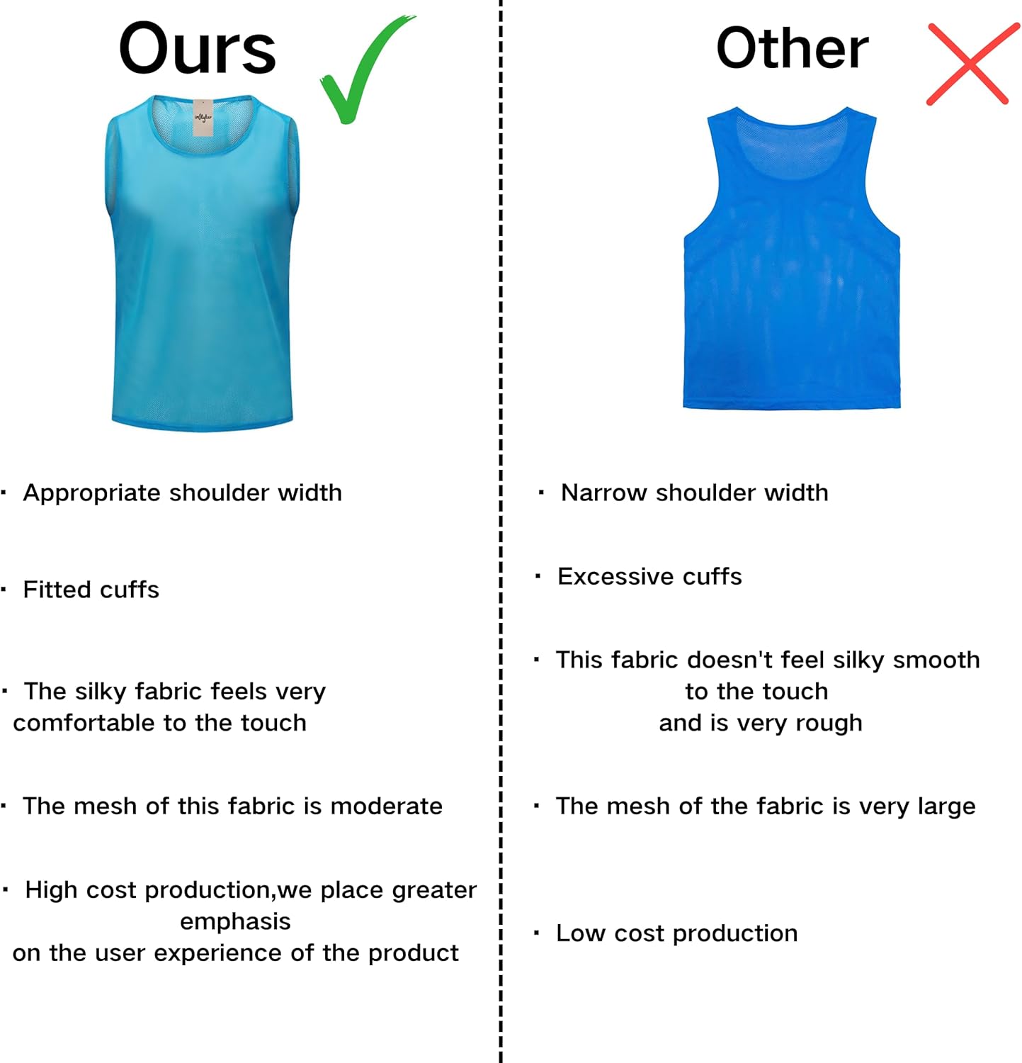 Kids Pinnies Scrimmage Pennies Training Penny Practice Jerseys Vests for Basketball, Soccer, Football, Volleyball