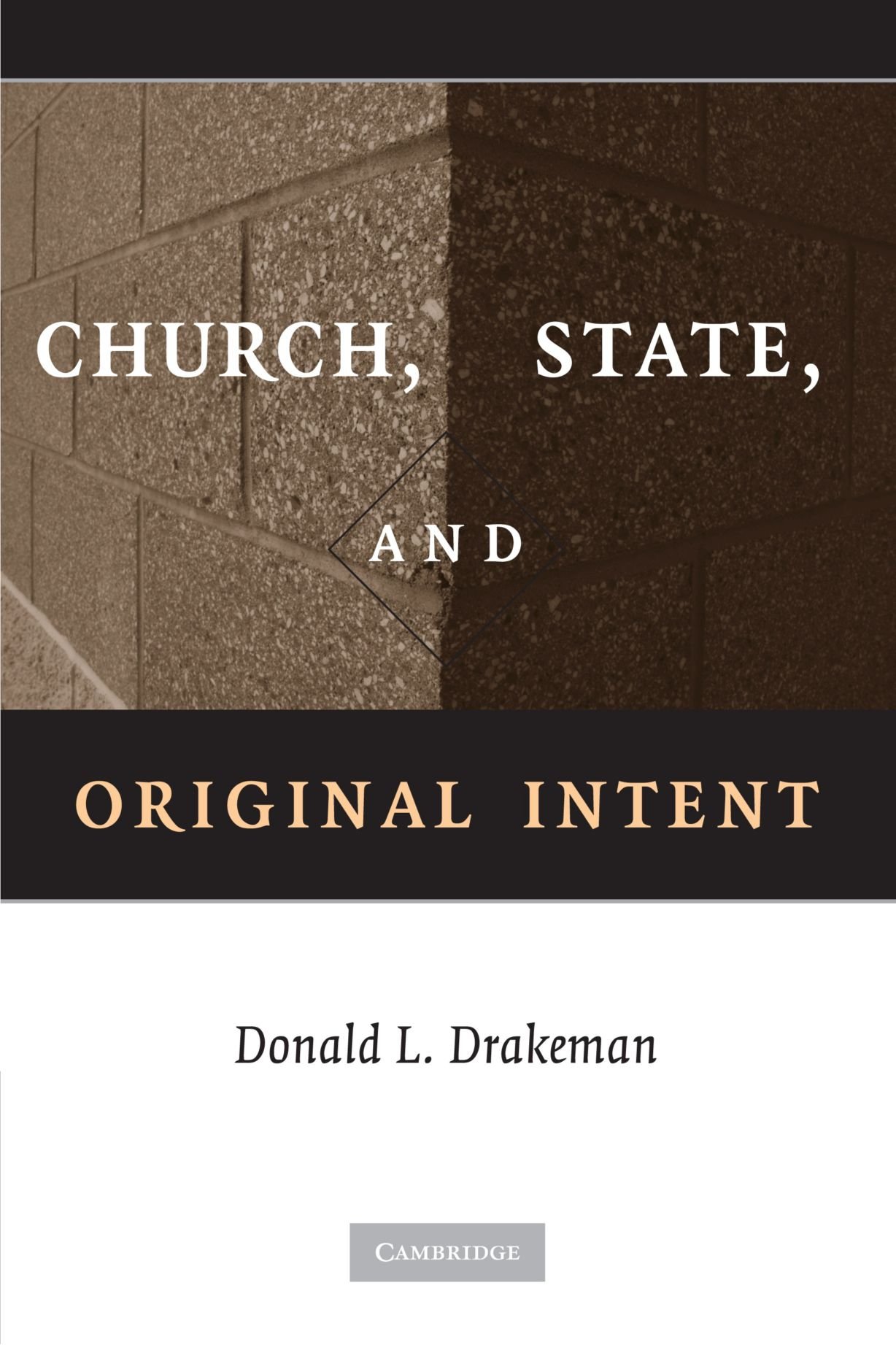 Church, State, and Original Intent