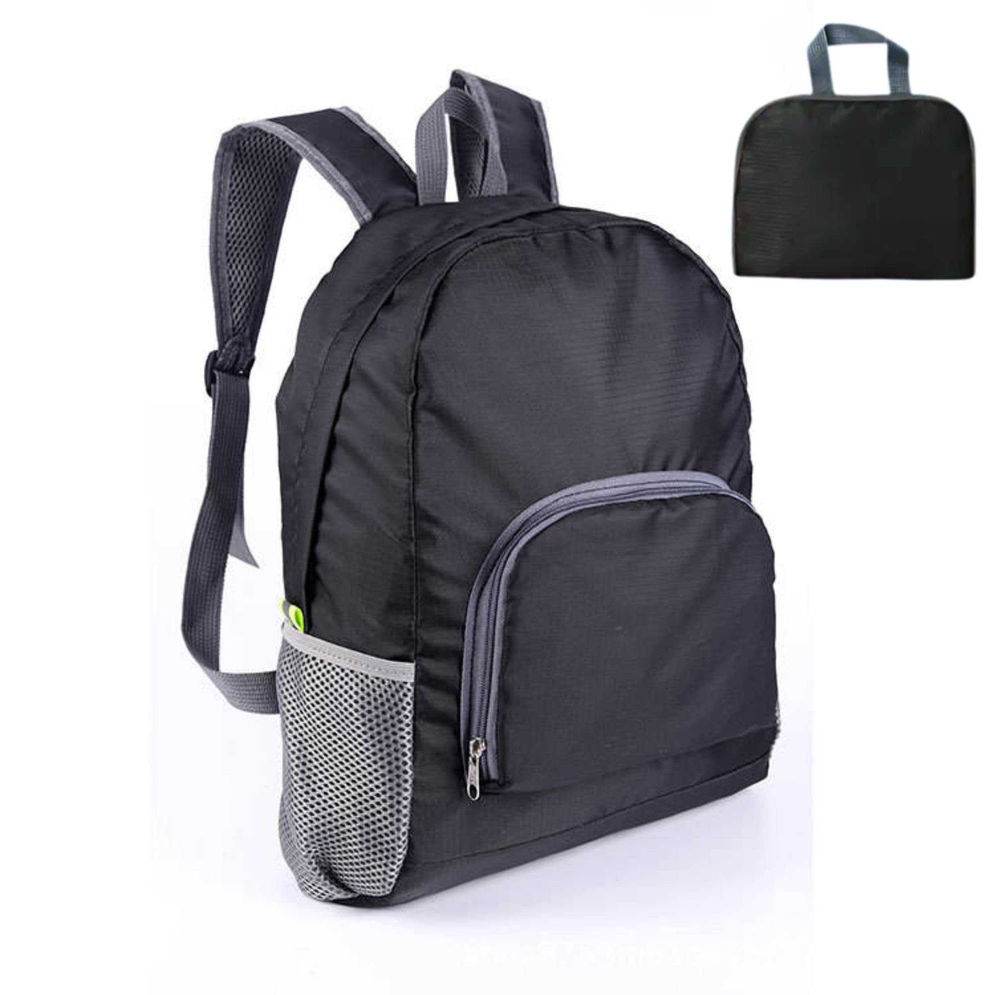 foldable waterproof backpack for travel, hiking & day trips – lightweight, durable backpack with adjustable straps & side pockets – compact daypack gifting for boys, girls, men & women