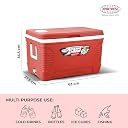 Asian Thermowagon 50 LTR | Insulated Ice Coolers for Drinks| Cold Drink Cans | Ice Cubes | Medical Purpose | Travel Tour |Standard Size for Party |Ice Cube Storage |Red gallery image