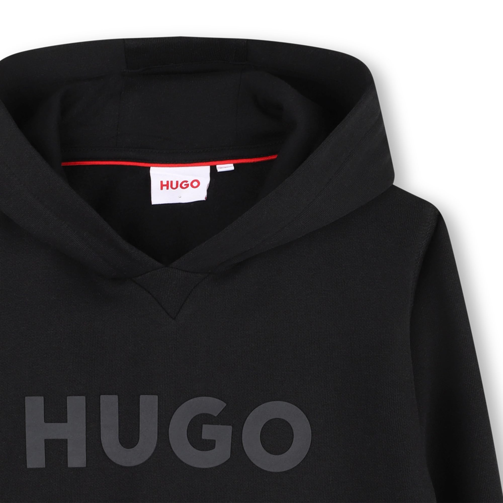 HUGO Sweter chłopięcy, G00446, Czarny, 5 Lat